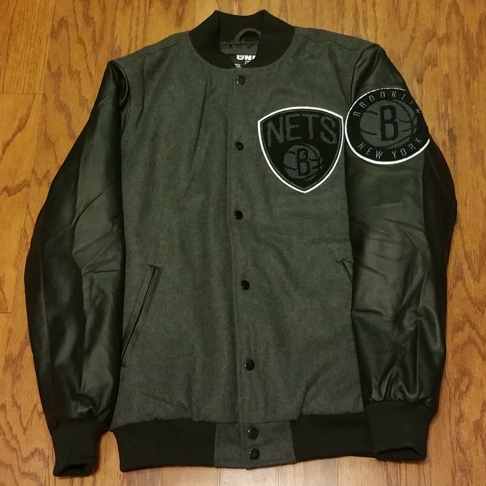 Brooklyn Nets Varsity Letterman Jacket